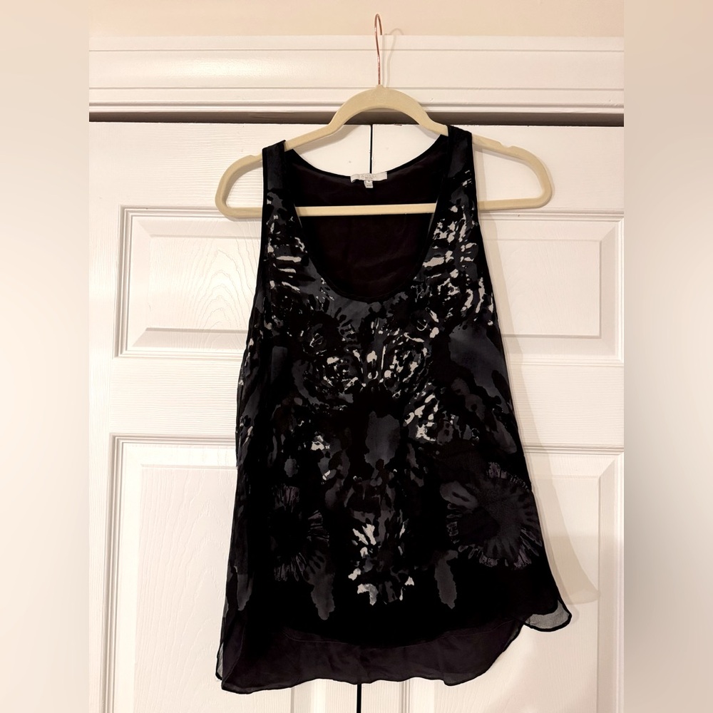 Adam silk top size 8